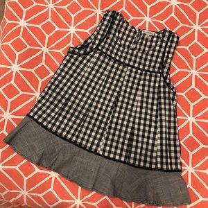 Black & White Boutique Top